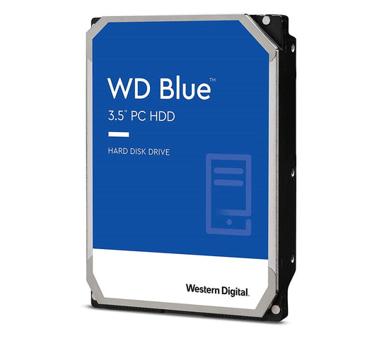 Western Digital WD Blue 6TB 3.5" HDD, SATA 6Gb/s, ITR 180 MB/s, 5400RPM, 256MB Cache, SMR Tech, 3.5-inchFORM FACTOR, 2yrs Wty