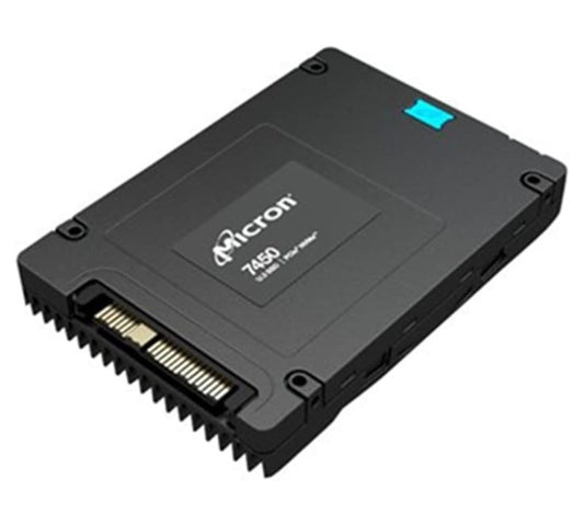 Micron 7450 Pro 3.84TB Gen4 NVMe Enterprise SSD U.3 6800/5300 MB/s R/W 1000K/180K IOPS 25700TBW 1DWPD 2M hrs MTBF Server Data Centre 5yrs