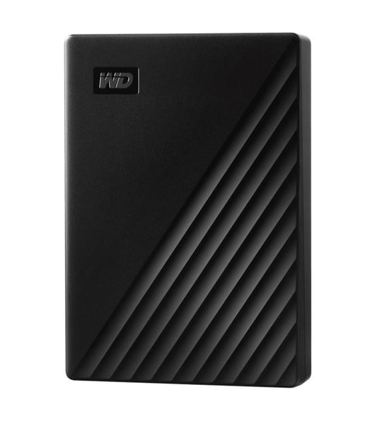 (LS)Western Digital My Passport 2TB USB 3.0 2.5" Portable External Hard Drive - 256-bit AES Encryption Slim Light Durable Shock Proof Black Plug  Pla