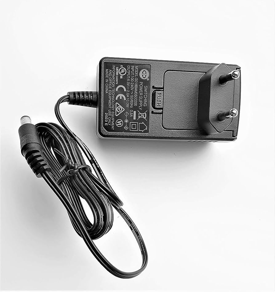 SNOM 00004570 10W Power Adapter/Inverter Indoor, Black, PSU For All The Snom Desk Telephones, Suitable for EU/UKAU plug *(please check AU 4611 clips)