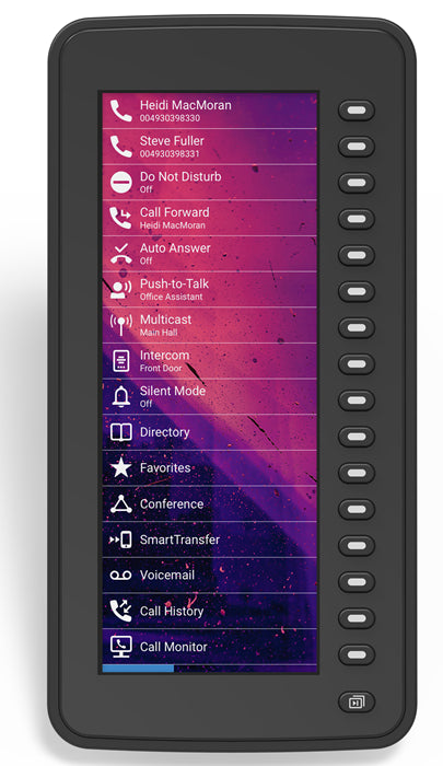 SNOM D7C  Expansion Module USB for D785, D765, D745, D735, D725, D717  D715, 48 Programmable Keys, High-resolution 6.8" TFT Colour Display