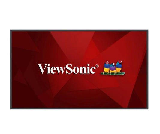 ViewSonic CN6501-1C 65" 4K Ultra HD clarity and flexible Presentation Display, 24/7 non-stop playback, USB-C port, Intuitive signage player brightness