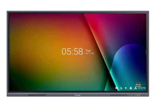Viewsonic 65" 4K Interactive Display, USB-C PD, Dual Pen. 33 Point Touch, IFP6533-G New. Android OS, 3 Years Advance Replacement