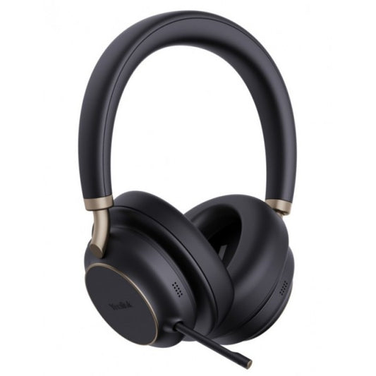 Yealink BH76Plus Bluetooth Stereo Headset, UC, ANC, USB-C, Retractable Microphone, 35 Hours battery life, Over-EarOn-ear,Microsoft Teams  UC Certifi