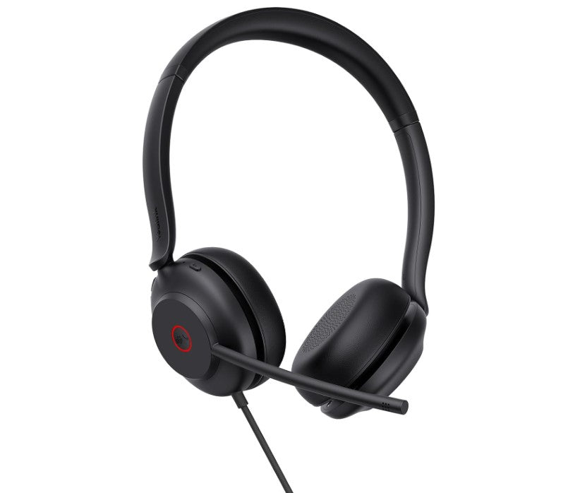 Yealink UH35 Dual UC USB-C/A Wired Headset, Microsoft Teams  UC Certified, Dual Noise-Canceling Microphones USB-A / 35mm Speaker, Lightweight