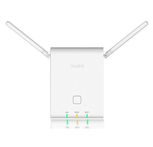 Yealink W90B Multicell DECT Base Station, support W53H,W56H,CP930W and DD Phone, PoE support, Wallmount only