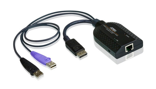 Aten KVM Cable Adapter with RJ45 to DisplayPort  USB to suit KH, KL, KM and KN series