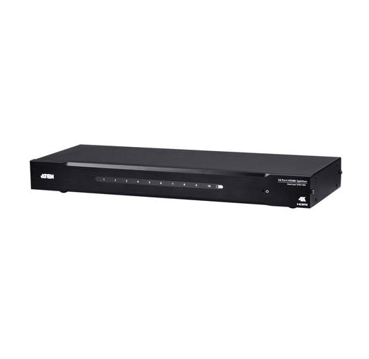 Aten VS0110HA 10-Port 4K HDMI Splitter, HDCP 1.4 compliant, Built-in bi-directional RS-232, Supports Dolby True HD  DTS HD Master Audio, EDID Expert™