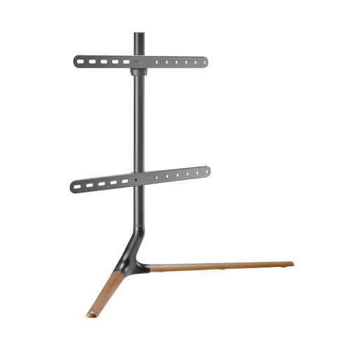 Brateck Modern Linear Tabletop TV Stand For 49"-70" TVs, Weight Capacity: 40kg -- Matte Black  Walnut 970x350x765mm (LS)