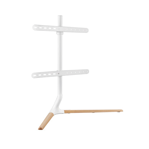 Brateck Modern Linear Tabletop TV Stand For 49"-70" TVs, Weight Capacity: 40kg   -- Matte White  Beech 970x350x765mm (LS)
