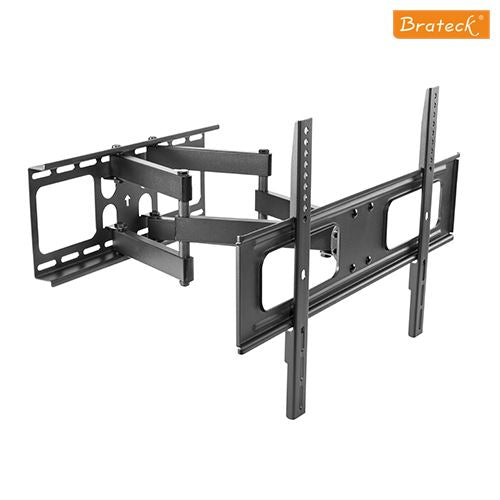 Brateck Economy Solid Full Motion TV Wall Mount for 37"-70" Up to 50kgLED, LCD Flat Panel TVs, Fit Curved TV, 510x660x430mm