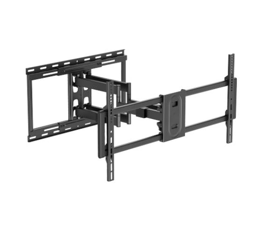 Brateck LPA80-486A HEAVY-DUTY FULL-MOTION TV WALL MOUNT WITH LATERAL SHIFT WALL PLATE For Double Stud (600mm)  Solid Wall (LS)