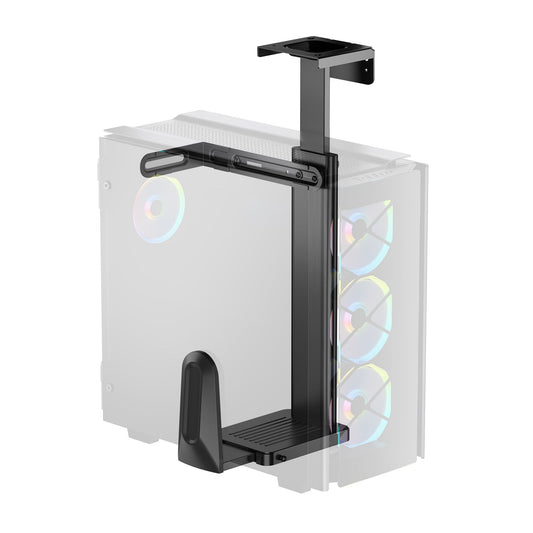 mbeat® activiva Ultra-Wide Adjustable Wall  Under-Desk PC Mount ACA-MNT-CPU01K Heavy-duty weight capacity up to 20kg