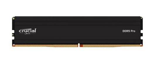 Crucial Pro 64GB (1x64GB) DDR5 UDIMM 5600MHz CL46 Desktop PC Memory Support Intel XMP AMD Ryzen for Desktop PC Gaming Memory