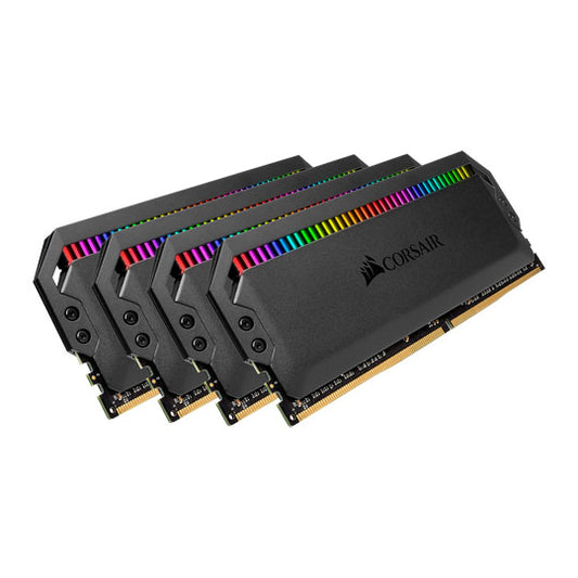 (LS)Corsair Dominator Platinum RGB 64GB (4x16GB) DDR4 3200MHz C16 XMP 2.0 White Desktop PC Gaming Memory (LS> CMT32GX4M2E3200C16