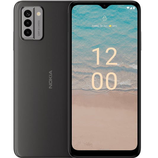 Nokia G22 4G 128GB - Meteor Grey (101S0609H078)*AU STOCK*, 6.52", HD+,90Hz,4GB+2GB(Virtual RAM)/128GB, 50MP/8MP, Dual SIM, 5050mAh, 2 Years Warranty