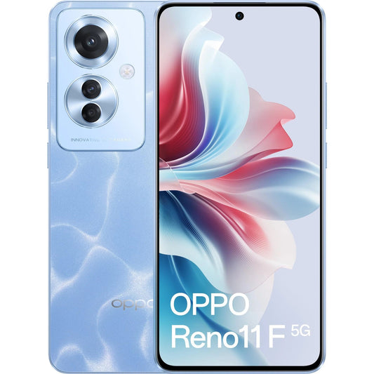 OPPO Reno11 F 5G - Ocean Blue (CPH2603AU Blue)*AU STOCK*, 6.7", Full HD+, 120Hz, 8GB/256GB, 64MP/32MP, Dual SIM, 5000mAh, 2 Years Warranty