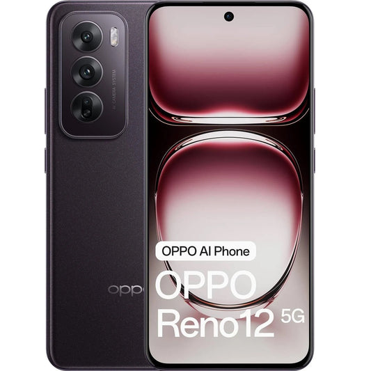 OPPO Reno12 5G - Black Brown(CPH2625AU Black)*AU Stock*, 6.7", Full HD+, 120Hz, 12GB/256GB, 50MP/32MP, Dual SIM, 5000mAh, 2 Years Warranty