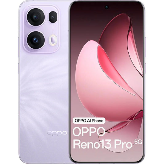 OPPO Reno13 Pro 5G - Plume Purple (CPH2697AU Purple)*AU STOCK*,6.83",Full HD+,12GB/512GB,50MP/50MP,Dual SIM,5800mAh, 2 Years Waranty