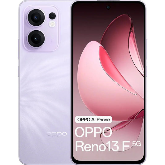 OPPO Reno13 F 5G - Plume Purple (CPH2699AU Purple)* AU STOCK*, 6.67",Full HD+,12GB/256GB,50MP/32MP,Dual SIM, 5800mAh, 2 Years Warranty
