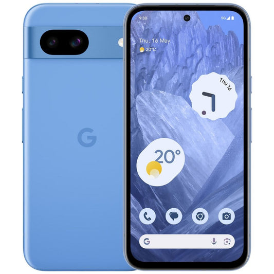 Google Pixel 8A 5G 128GB - Bay (GA05570-AU)*AU STOCK*, 6.1", OLED, 120Hz, 8GB/128GB, 64MP/13MP, Single + eSIM, 4492mAh, 2 Years Warranty