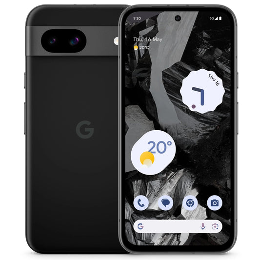 Google Pixel 8A 5G 256GB - Obsidian Black (GA05571-AU)*AU STOCK*, 6.1", OLED, 120Hz, 8GB/256GB, 64MP/13MP, Single SIM + eSIM, 4492mAh,2 Years Warranty
