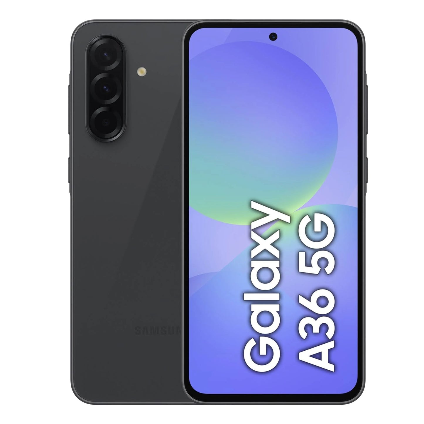 Samsung Galaxy A36 5G 128GB - Awesome Black *AU STOCK*, 6.7", Full HD+, 120Hz, 6GB/128GB, 50MP/12MP, Single+ eSIM, 5000mAh, 2 Years Warranty