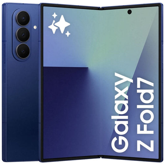 Samsung Galaxy Z Fold7 5G 256GB - Blue Shadow*AU STOCK*, 8.0", QXGA+, 120Hz, 12GB/256GB, 200MP/10MP, Single + eSIM, 4400mAh,2 Years Warranty