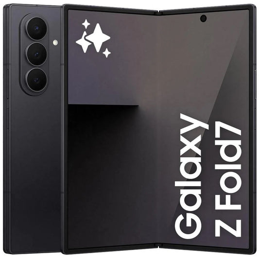 Samsung Galaxy Z Fold7 5G 1TB - Jet Black *AU STOCK*, 8.0", QXGA+, 120Hz, 16GB/1TB, 200MP/10MP, Single+ eSIM, 4400mAh, 2 Years Warranty