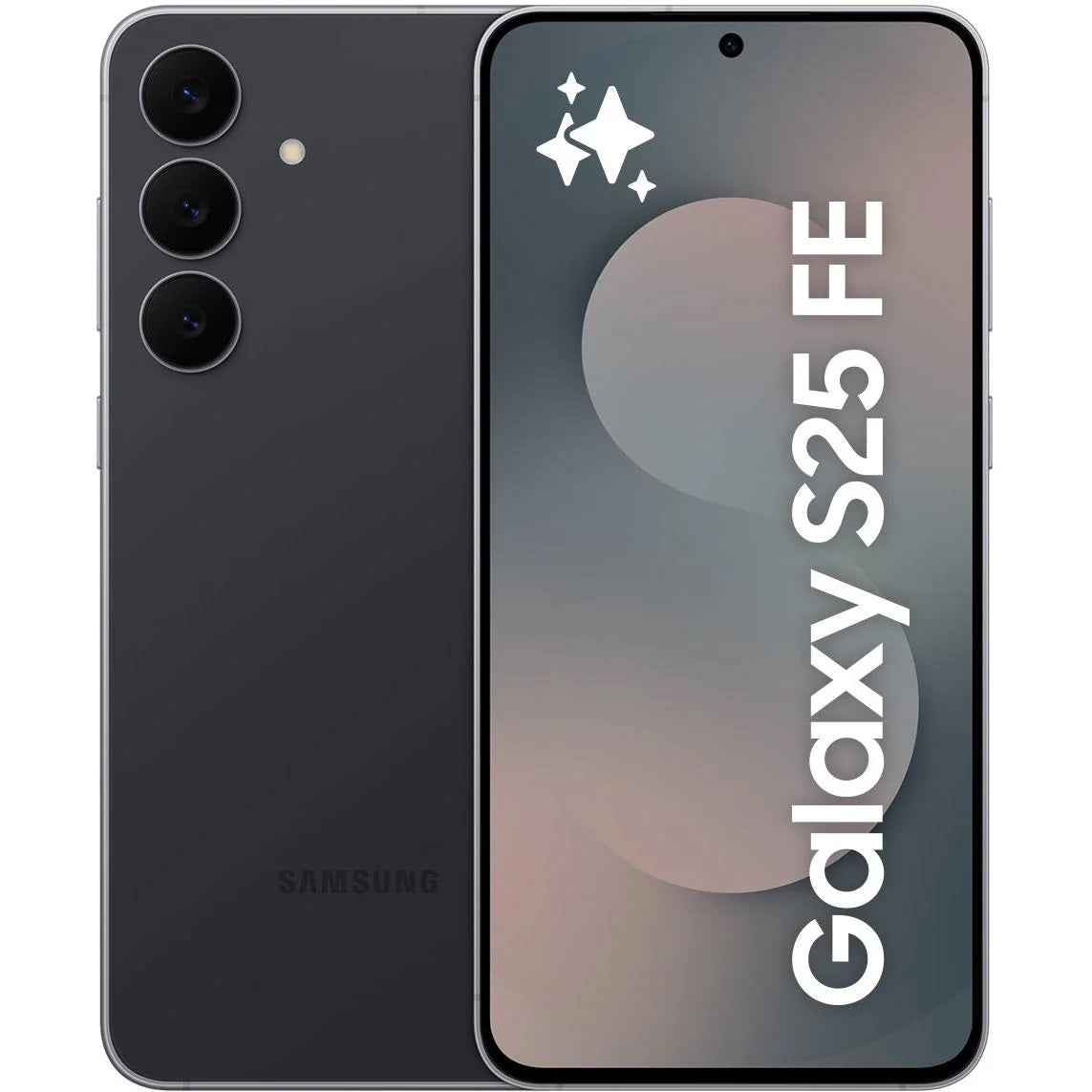 Samsung Galaxy S25 FE 5G 128GB - Jet Black *AU STOCK*, 6.7", Full HD+, 120Hz, 8GB/128GB, 50MP/12MP, Single+ eSIM, AI, 4900mAh, 2 Years Warranty