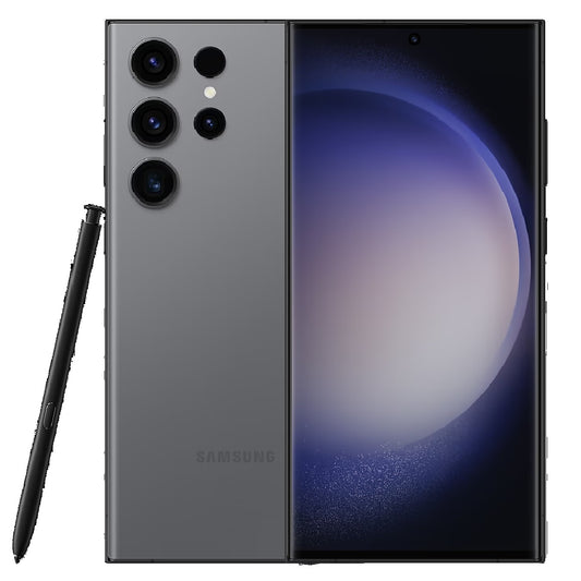 Samsung Galaxy S23 Ultra 5G 256GB - Graphite*AU STOCK*,6.8",Quad HD+,120Hz,8GB/256GB,200MP/12MP,S Pen,Single + eSIM,5000mAh,2 Years Warranty