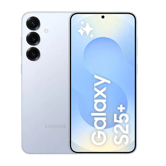 Samsung Galaxy S25+ 5G 512GB - Icyblue *AU STOCK* ,6.7" ,Quad HD+, 120Hz,12GB/512GB,50MP/12MP , Single + eSIM, AI,4900mAh, 2 Years Warranty.