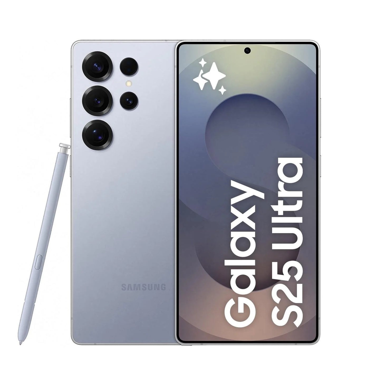 Samsung Galaxy S25 Ultra 5G 512GB - Titanium Silver Blue*AU STOCK* ,6.9",12GB/512TB, 200MP/50MP , Single + eSIM, AI  ,5000mAh , 2 Years Warranty.MF-SM