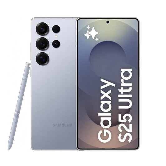 Samsung Galaxy S25 Ultra 5G 512GB - Titanium Silver Blue*AU STOCK* ,6.9",12GB/512TB, 200MP/50MP , Single + eSIM, AI  ,5000mAh , 2 Years Warranty.MF-SM