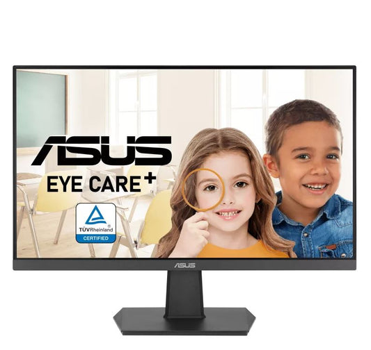ASUS VA27EHF 27" Eye Care Gaming Monitor, IPS, Full HD, Frameless, 100Hz, Adaptive-Sync, 1ms MPRT, 1x HDMI, Low Blue Light, Zero Dead Pixel Policy