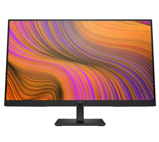 HP P24H G5 23.8"/24" 75hz FHD IPS Monitor Anti-Glare 1920x1080 16:9 5ms Height Adjustment Tilt Speakers DP HDMI VGA VESA 3yrs wty ~9TT78AA 6N6E9AA