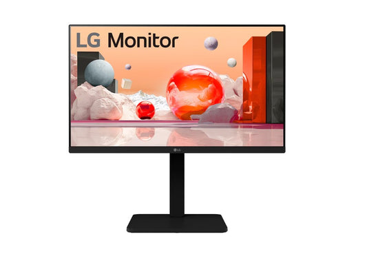 LG 24" FHD IPS Business FHD 1920x1080 16:9 5ms Height Adjustment Tilt Swivel Pivot  Speaker, VESA Display Port, HDMI, Headphone Audio 3yrs Monitor