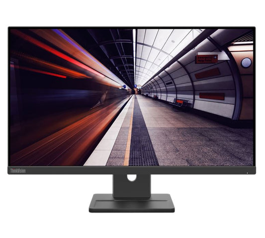 LENOVO ThinkVision E24-30 23.8"/24" 100Hz FHD IPS Monitor 1920x1080 16:9 4ms Height Adjust Tilt Pivot Swivel HDMI DP VGA Speakers VESA