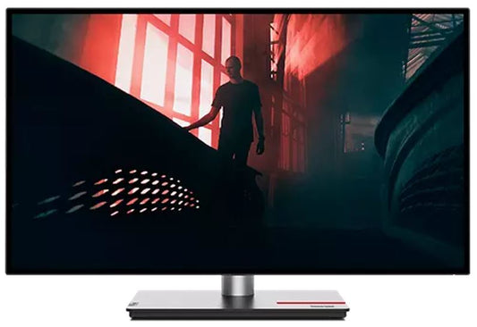 LENOVO ThinkVision P27Q-30 27" 75Hz QHD IPS Monitor 2K 2560x1440 16:9 4ms Height Adjustable Tilt Pivot Swivel HDMI 2xDP 5xUSB VESA Tiny Support 3yr
