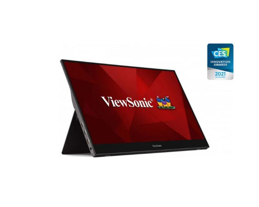 ViewSonic 16” TD1655 USB-C Touch FHD IPS , 2x Type-C (Power in with Video  Data). 3.5mm Audio, Mini HDMI x 1, Ultra Portable Monitor