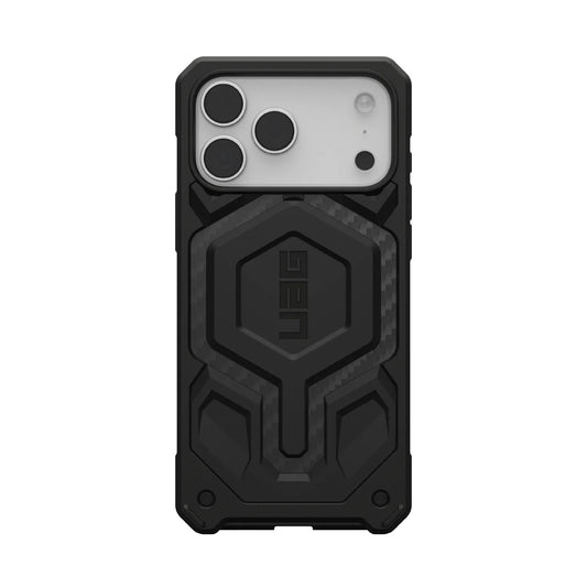 UAG Monarch Pro MagSafe Apple iPhone 17 Pro Max (6.9") Rugged Case - Carbon Fiber (114514114242), 25ft. Drop Protection (7.6M), 10 Years Warranty