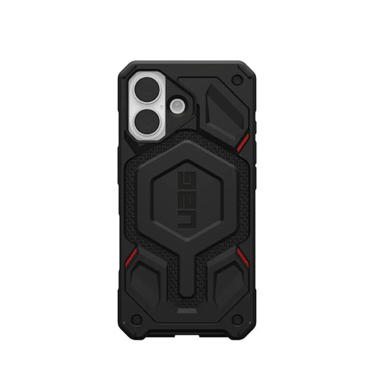 UAG Monarch Pro MagSafe Kevlar Apple iPhone 17 (6.3") Rugged Case - Kevlar Black (114516113940), 25 ft. Drop Protection (7.6M), 10 Years Warranty