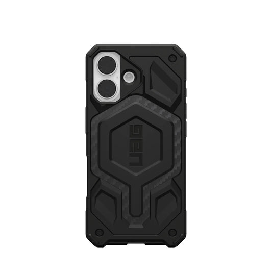 UAG Monarch Pro MagSafe Apple iPhone 17 (6.3") Rugged Case - Carbon Fiber (114516114242), 25ft. Drop Protection (7.6M), 10 Years Warranty