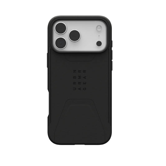 UAG Civilian Magsafe Apple iPhone 17 Pro Max (6.9") Rugged Case - Black (114546114040), 20ft. Drop Protection (6M), Raised Screen, 10 Years Warranty