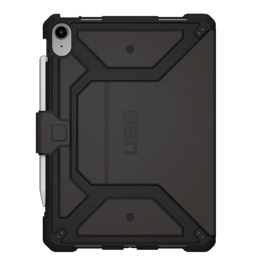 UAG Metropolis SE Apple iPad (11.0") 11th Gen (A16) / iPad 10th Gen (10.9") Folio Rugged Case (Black) - DROP+ Military Standard,1 Year Warranty