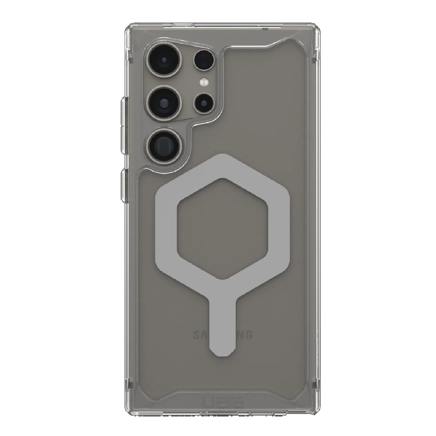 UAG Plyo Pro Magnetic Samsung Galaxy S24 Ultra 5G (6.8") Rugged Case - Ice/Silver (214431114333),16ft. Drop Protection (4.8M), 10 Years Warranty