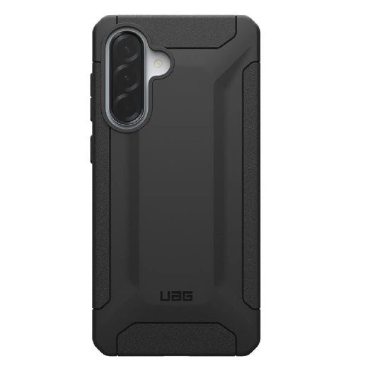 UAG Scout Samsung Galaxy A36 5G (6.6") Rugged Case - Black (214500114040), DROP+ Military Standard, Raised Screen Surround, 10 Years Warranty