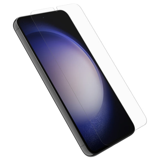OtterBox Alpha Flex Samsung Galaxy S23+ 5G (6.6") Screen Protector Clear - (77-91271), Antimicrobial, Fingerprint Resistant, 2 Years Warranty