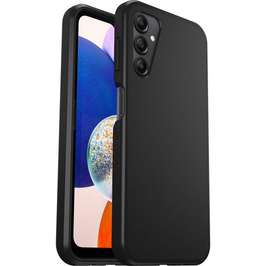 OtterBox React Samsung Galaxy A14 5G (6.6") Case Black - (77-91426), Antimicrobial,DROP+ Military Standard,Raised Edges,Hard Case, 7 Years Warranty
