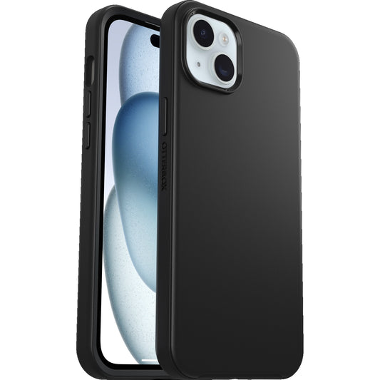 OtterBox Symmetry Apple iPhone 15 Plus / iPhone 14 Plus (6.7") Case Black - (77-92626), Antimicrobial, DROP+ 3X Military Standard, 7 Years Warranty